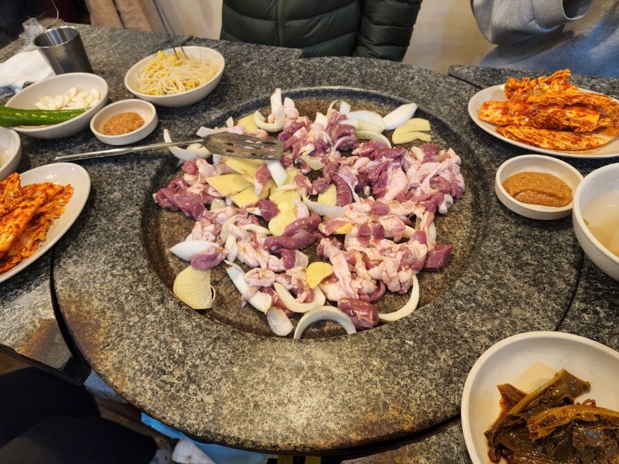 광주생오리 돌구이전문 감일점 사진 4