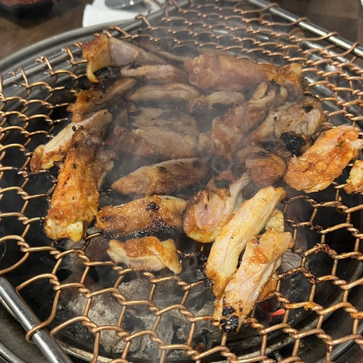  행당동 맛집 I 숯불향이 살아있는 꼬꼬할매숯불닭갈비