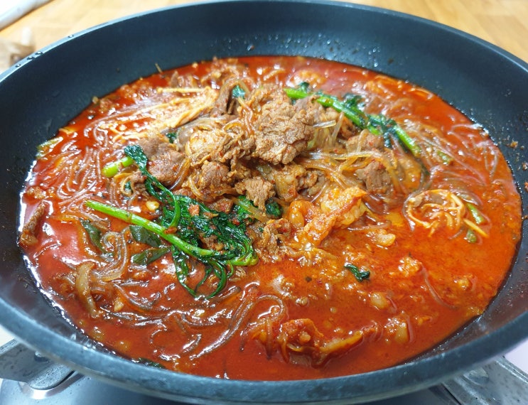  대창불고기전골 K-소울푸드 볶음밥을 위한 전골