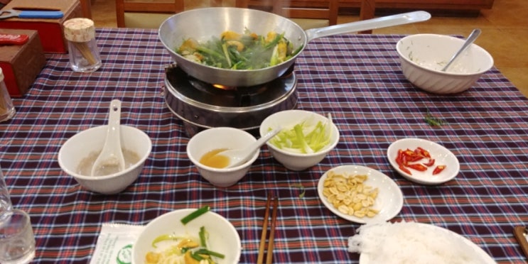  베트남 하노이 한인타운 쭝화 베트남 전통 음식 짜까라봉 맛집 cha ca