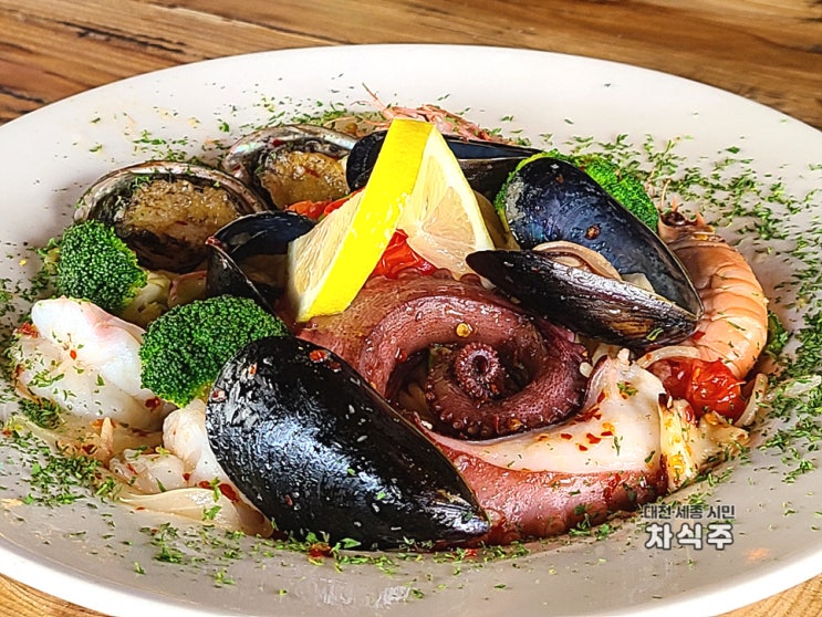  모슬포맛집 제주 서귀포 해물오일파스타 맛있는 트라몬토 후기