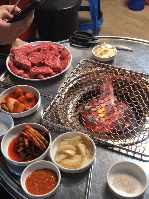  먹보스쭈엽이 소고기:) 연신내 태백산생고기
