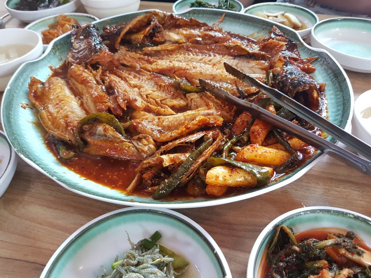  대부도에서 즐기는 대부 매콤 명태조림