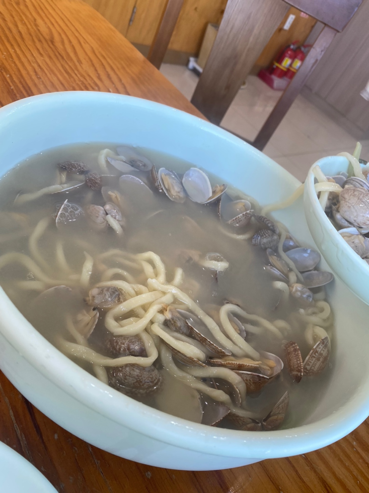  [내돈내산 맛집리뷰] 오대오 바지락 칼국수 기흥점 방문