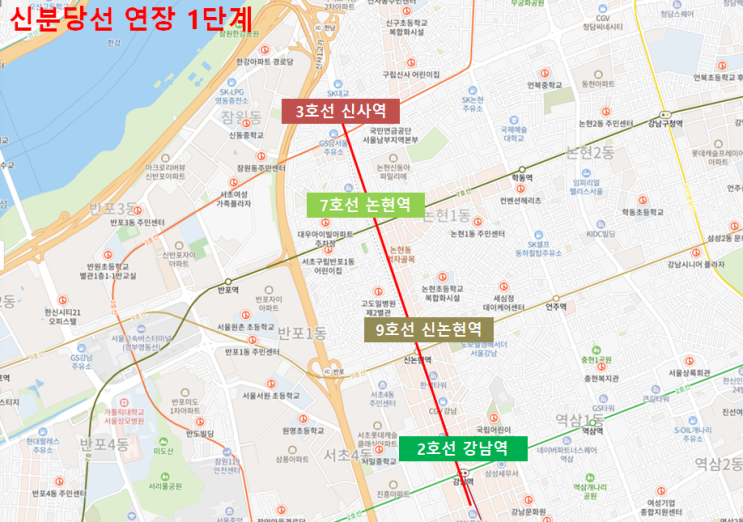  신분당선 서북부 연장, 5월 신사역 개통, 호매실부터 삼송까지 가나