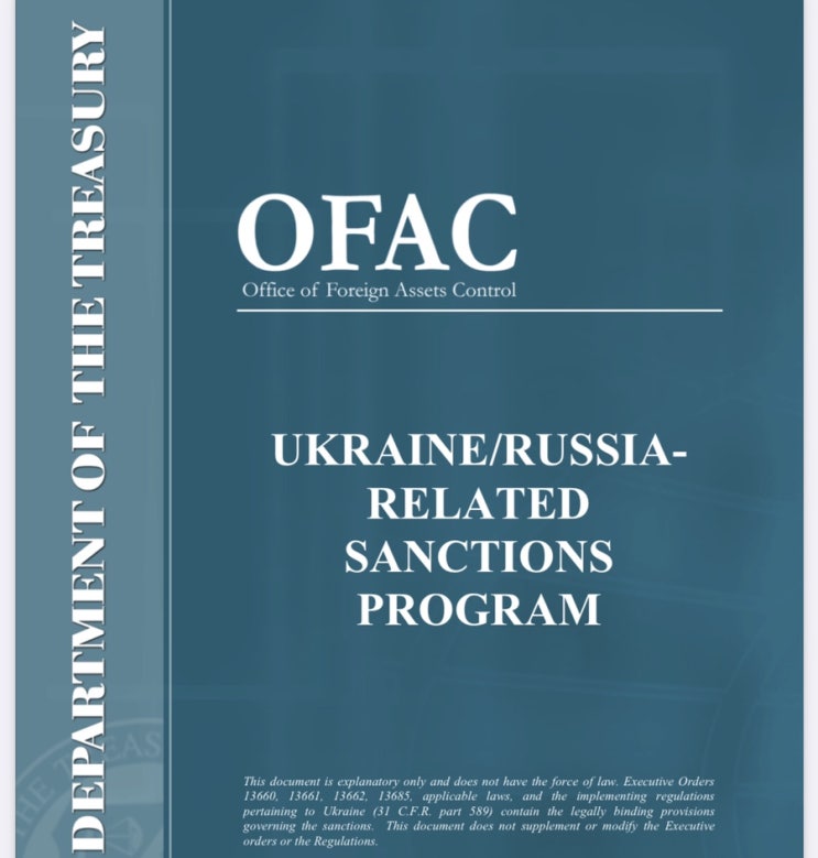 Ukraine-/Russia related Sanctions