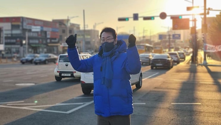  [22.03.05]아침 선거운동을 하고 사전투표를 했습니다