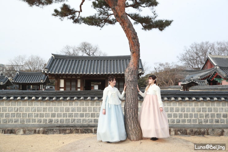  전주 한옥마을 한복 대여 | '한복궁' 파스텔톤 한복