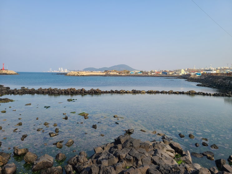  제주도 차박지 제주시내가 가까운 북부권 화북포구