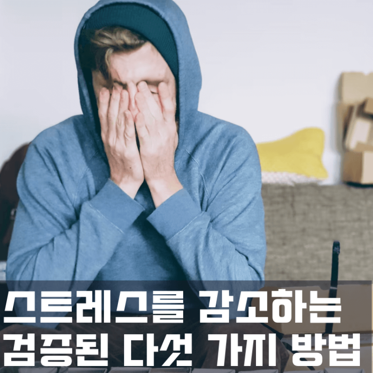 스트레스를 해소하고 정신건강을 유지하는 다섯 가지 방법
