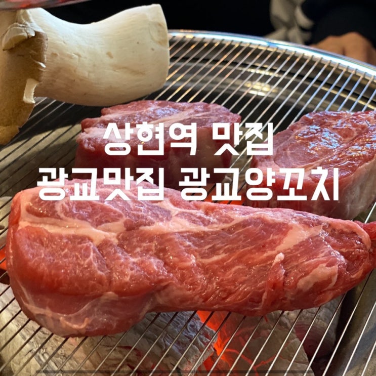  상현역 맛집 냉장 양고기 전문점 광교맛집 광교양꼬치