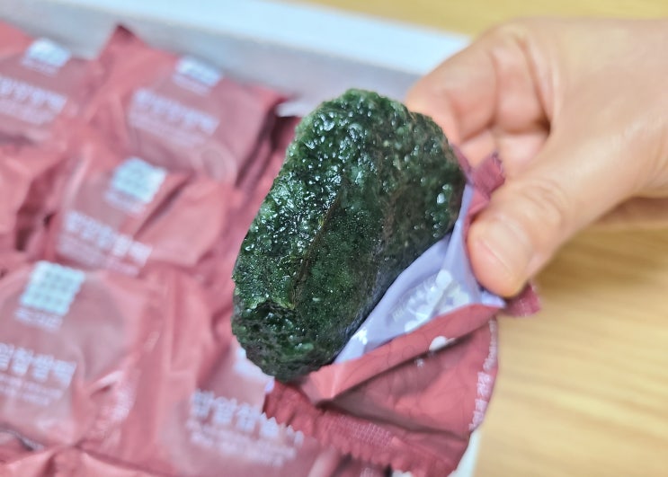 백년화편 밥알찹쌀떡 완전 건강한 맛 선물!