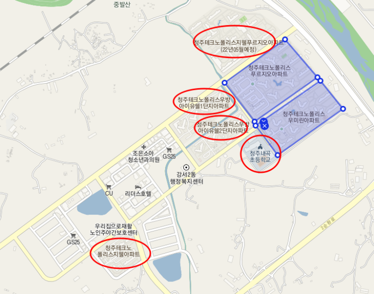  (청주시 흥덕구) 청주 테크노폴리스 푸르지오 / 청주 테크노폴리스 우미린 임장기