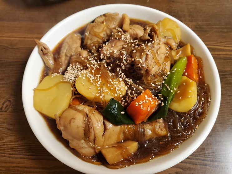 단짠단짠 안동찜닭 집에서 만들어 먹었어요!^^