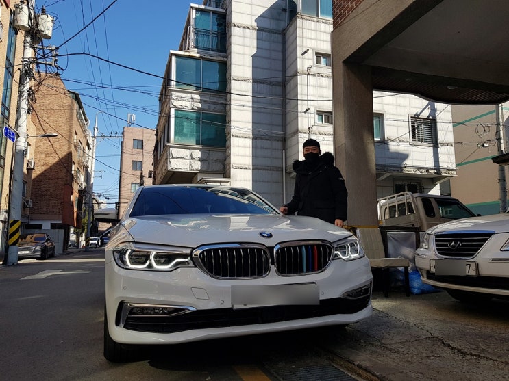  리스차매입 강남중고차 bmw520d럭셔리스페셜 완납매매해 왔습니다