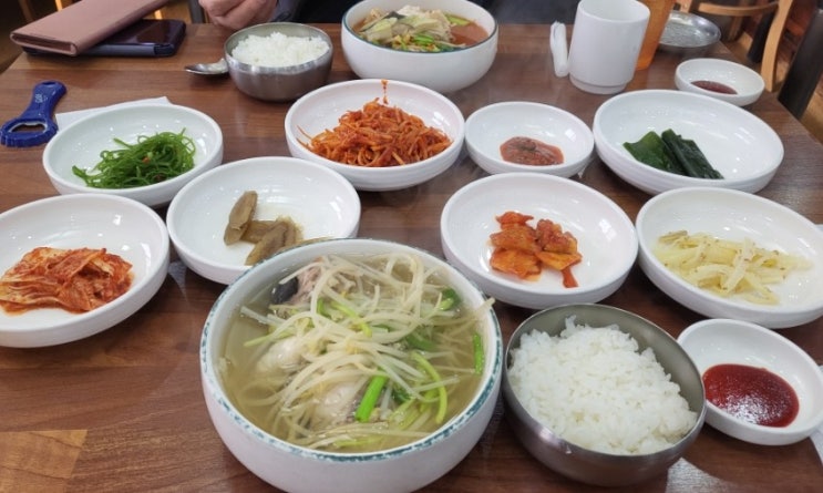  초원복국 해운대점 아침식사로 굿