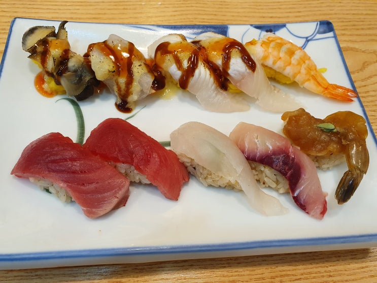  강변 테크노마트 맛집 스시장 맛있고 건강한 치자초밥