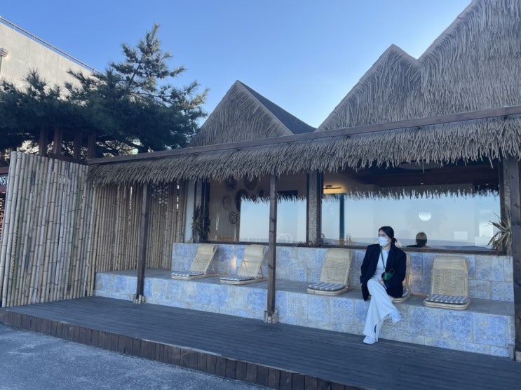 속초여행 : 강원도 고성 청간해변에 갔다가 우연히 가본 노메드카페