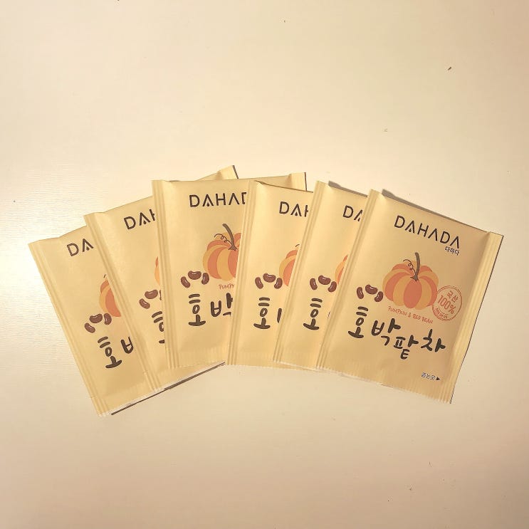  매일 물 대신 마시는 붓기차ㅣ다하다 호박팥차