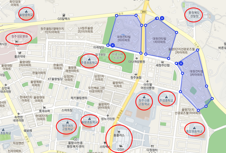  (청주 청원구) 청주 대원칸타빌 1,2,3차 임장기