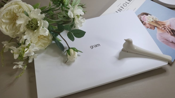  LG 그램 15인치 2021 가벼운 노트북 ) 감성 가득 예쁜 외출용 노트북 사용기