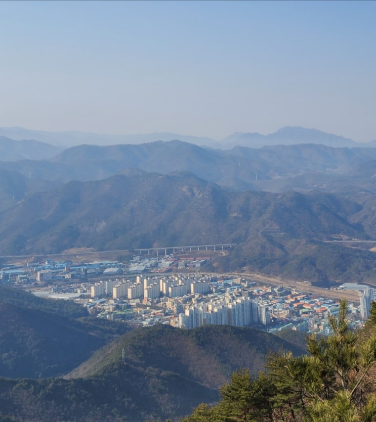 100대명산 플러스, 대전 식장산 최단코스 등산(해돋이 전망대 주차장~식장산~식장루~원점)