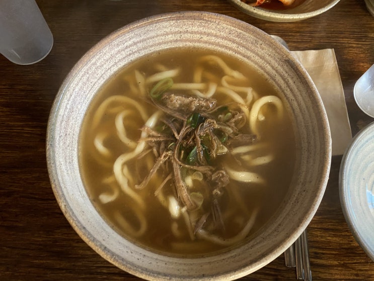  성수동 맛집; 밀본 - 칼국수, 만두, 녹두전