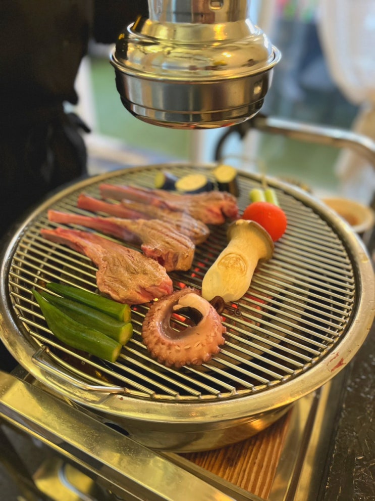  [신논현양갈비] 프라이빗룸에서 구워주는 강남양갈비 맛집 편히 즐기기ෆ