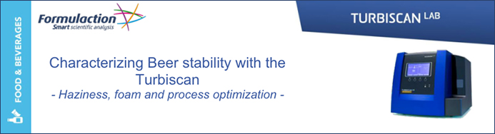  분산안정성 유화안정성 Application White Paper Beer stability1