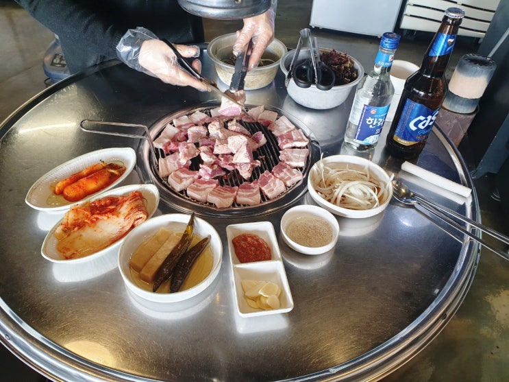  제주도 흑돼지의 맛을 제대로 느끼고 싶을 때! 두께감 대박 육즙팡팡 세종 조치원 맛집, 제주명돼지조치원점