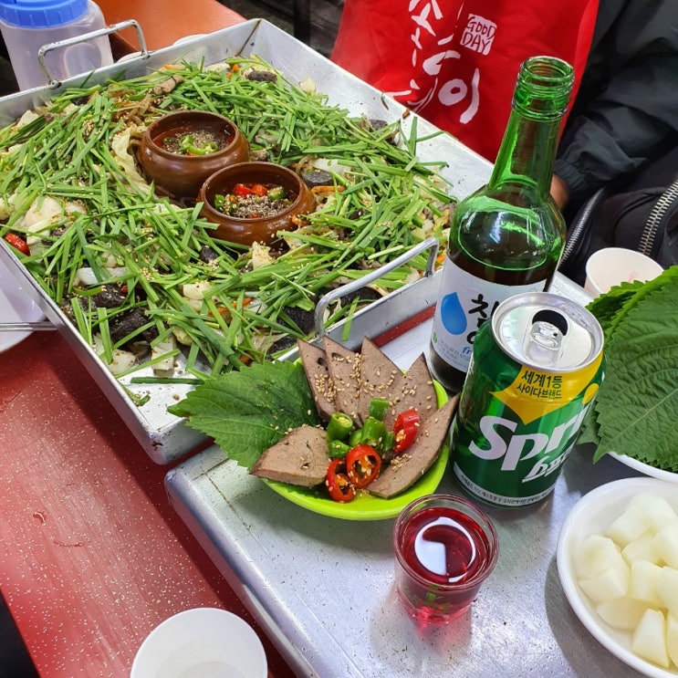  신림 순대 타운 맛집 | 원조 백순대 "전라도시네마" 택배가능 | 앞으로 여기만 갑니다