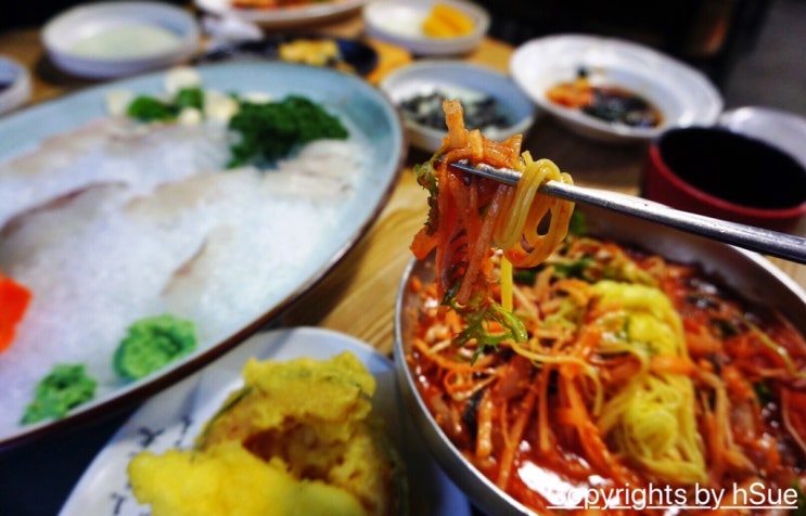  도셰프 갯마을, 가성비 완전 좋았던 용산동 횟집, 용산동 물회라면 여기에요