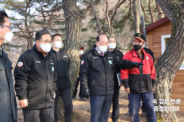 [충청미디어] 녹색쉼표 단양군, 봄철 산불예방에 총력 대응