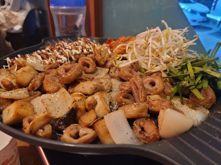  인하대 후문 미로곱창 리모델링하고 깔끔해졌다