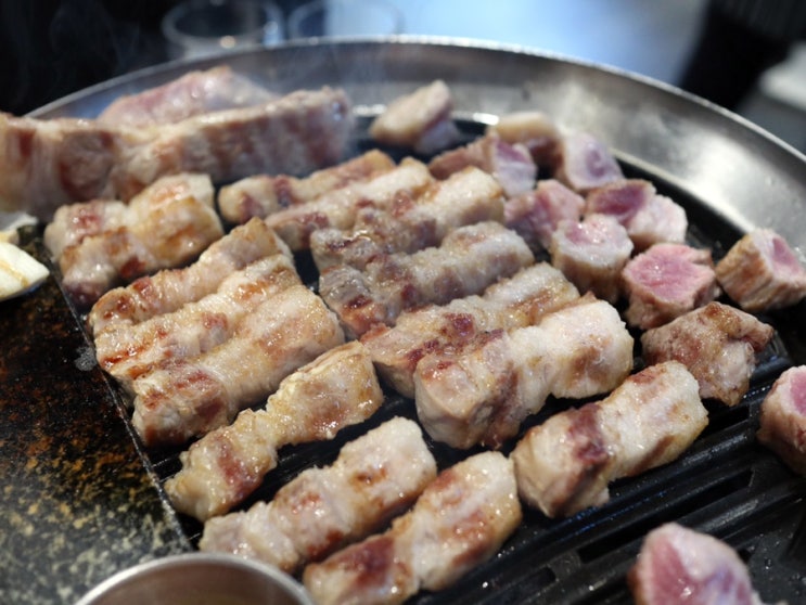  인천 연수구 맛집 고반식당 송도커낼워크점 삼겹살 육즙 팡팡