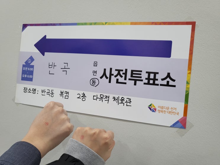  (세종 : 반곡동) 제20대 대통령선거 사전투표 & 투표