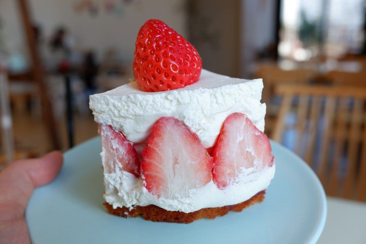 창원 딸기케이크 맛있는 두번째하루