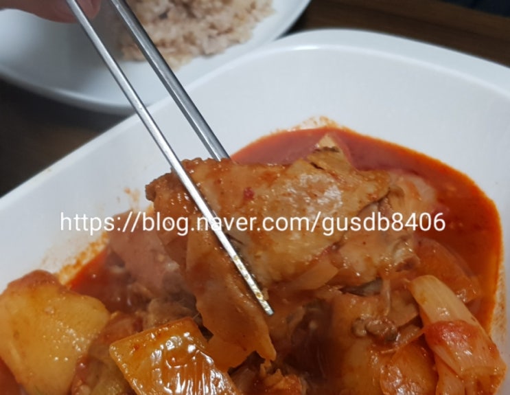 닭볶음탕 저녁메뉴로 맛있게 만드는 방법~