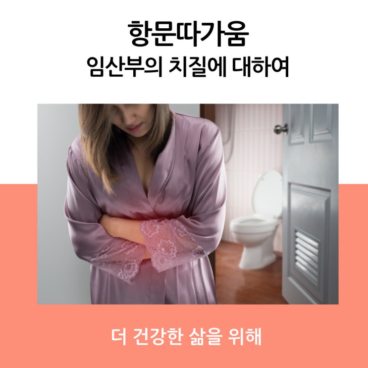  항문 따가움 임산부의 치질에 대하여