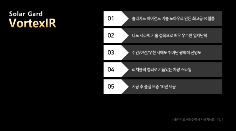 부산 강서구 / 썬팅 / 현대 / 아반떼 N