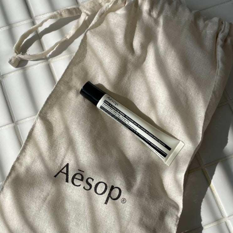 aesop 이솝 립밤 살브 시더 앤 시트러스 립크림, 감성템으로 딱인듯!