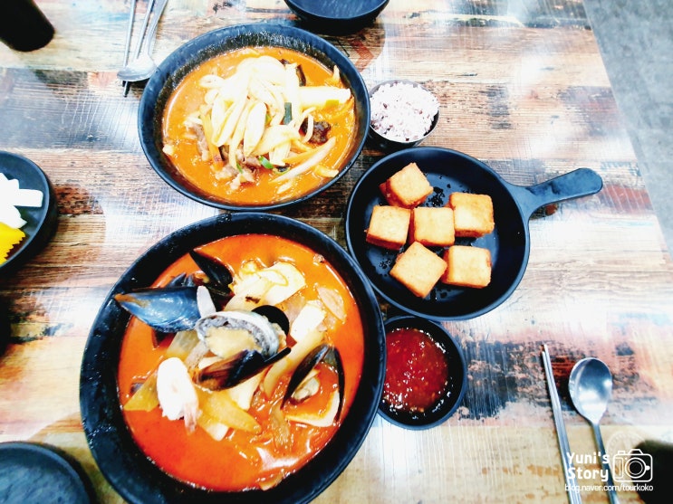  부천 원종 해를품은 짬뽕 - 우삼겸짬뽕, 해물짬뽕, 멘보샤 맛집