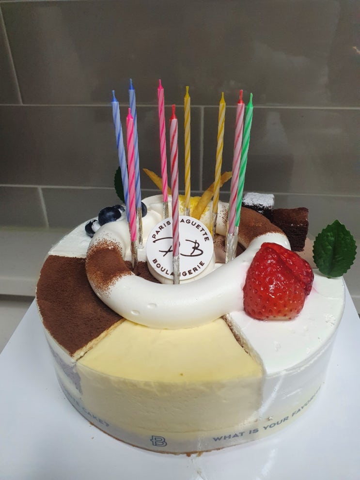  파리바게트 선물용 생일 케이크 선택이 고민일때 마이넘버원3