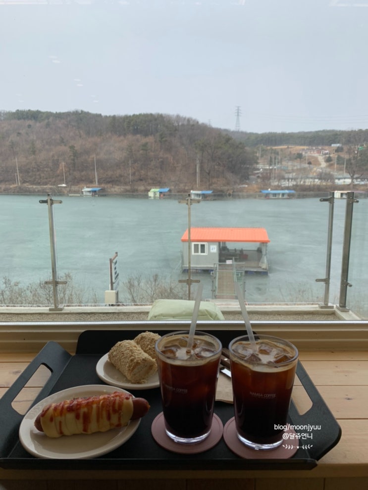  용인 남사커피 애견동반 가능한 창리저수지 카페