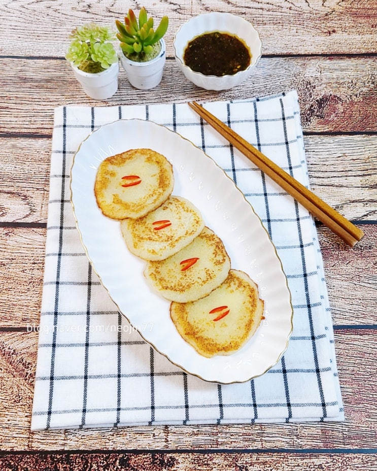 감자전 맛있게 만드는법 믹서기로 초간단 쫀득한 즉석감자전 감자요리