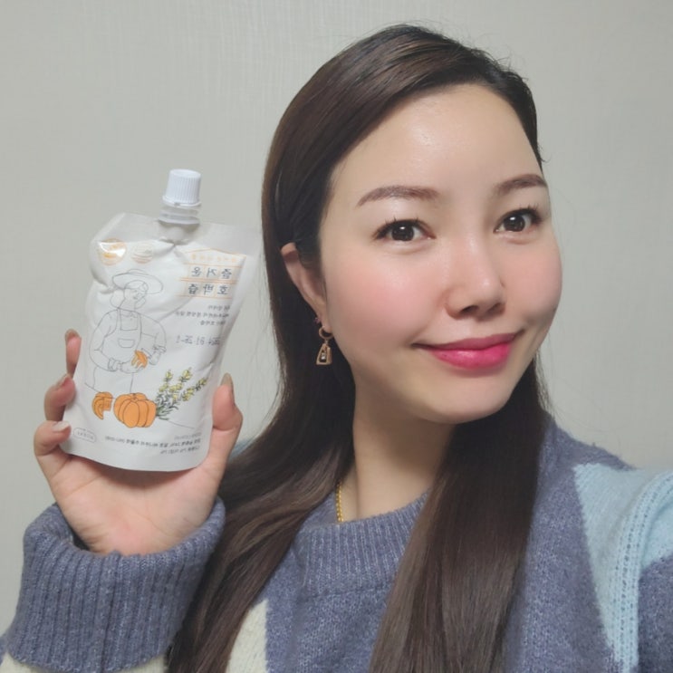  붓기빠지는 차 즐나즙 즐거운 호박즙 마셔요