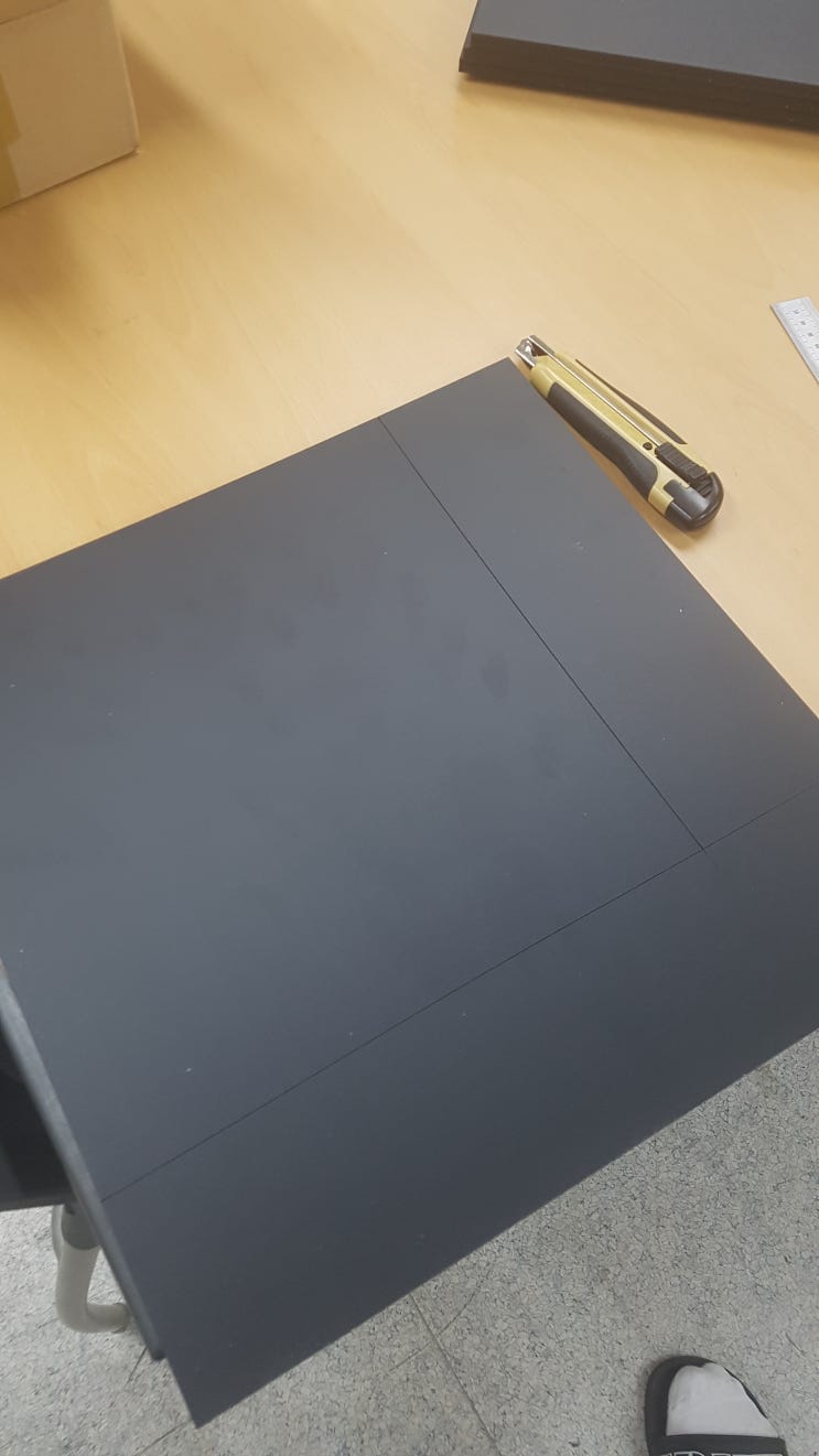  한 자(30cm)수조 뚜껑 만들기_2탄_뚜껑 프레임 제작