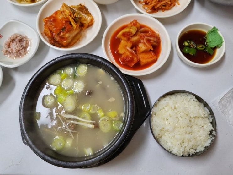 홍성전통시장 맛집/홍성 맛집 추천 - 잔치국수가 3000원 "정든국밥"