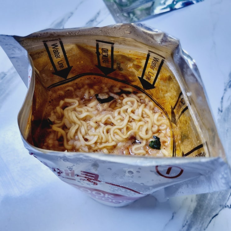  전투식량 발열도시락 라면애밥 후기