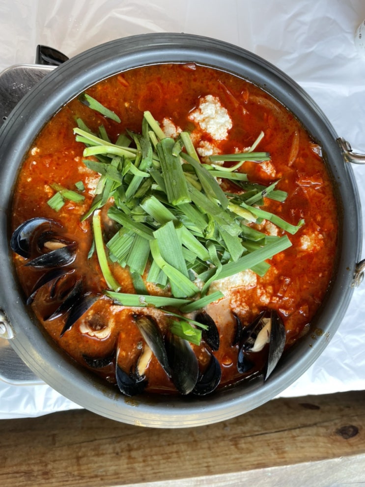  강릉 정동진여행 강릉순두부전골 해물수제비,큰기와집